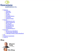 Tablet Screenshot of koocanusapublications.com